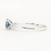 Estel Fleur Ring, 0.87ct Montana Sapphire