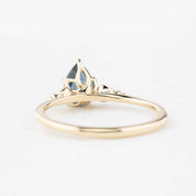 【即日配送】エステルリング ・0.81ct・加熱モンタナ産ブルーサファイア・K14YG