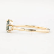 Emilie Ring 0.50ct Montana Sapphire