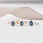 Emilie Ring 0.50ct Montana Sapphire