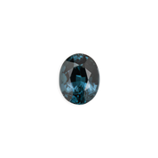 1.55ct Oval Cut Deep Teal Blue Madagascar Sapphire SO323