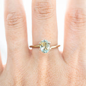 1.53ct パーティ グリーン イエロー サファイア モンタナ産 SO331
