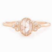Celine Oval Rose Cut Diamond Ring