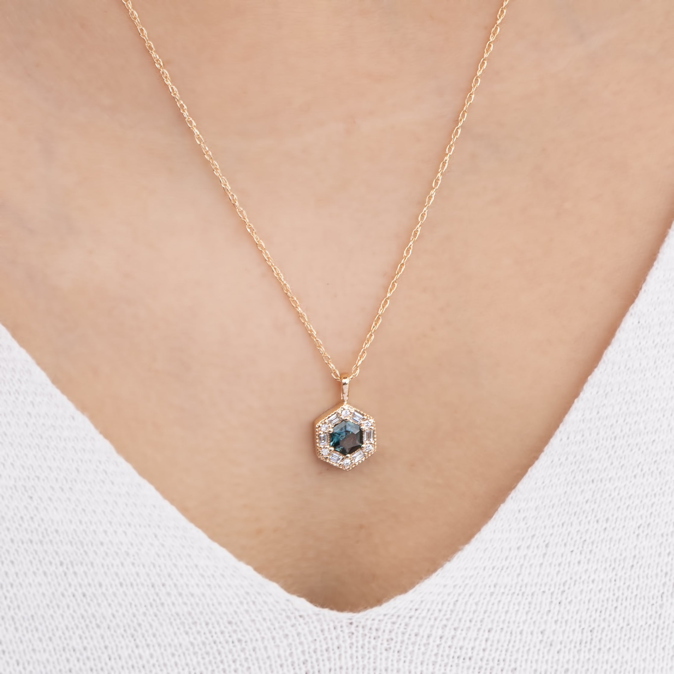 Lila Charm Necklace Setting