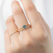 Sara Ring, 0.50ct Montana Sapphire