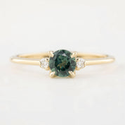 Sofia Ring - 0.55ct Queensland Green Sapphire