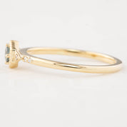 Agatha Ring, 0.15ct Montana Sapphire of your choice