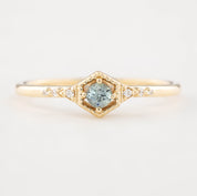 Agatha Ring, 0.15ct Montana Sapphire of your choice