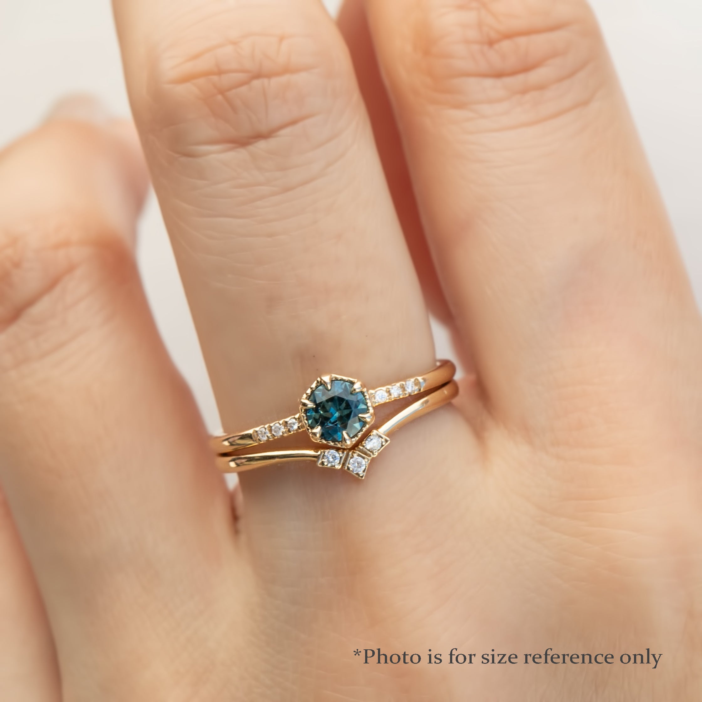 Grace Ring, 0.45ct Montana Sapphire