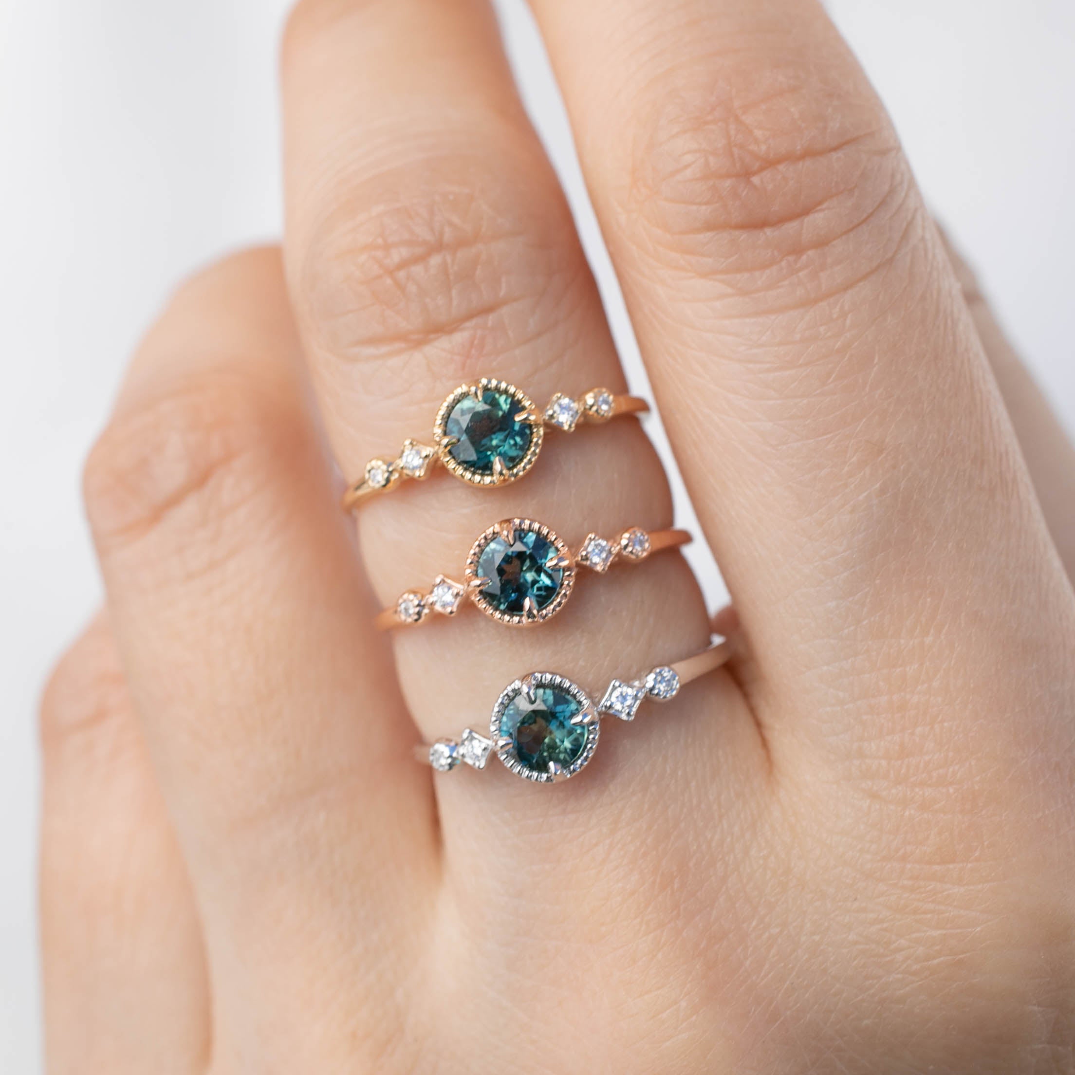 Stella Ring, 0.45ct Queensland Sapphire
