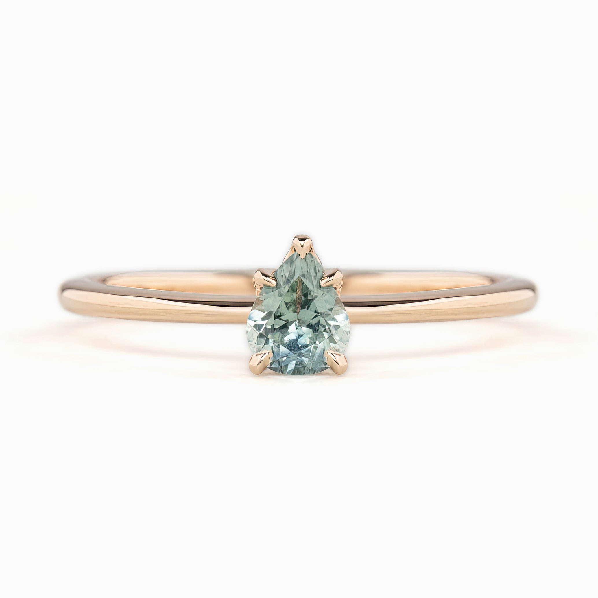 Sara Ring, 0.35ct Montana Sapphire