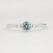 Estel Ring, 0.4ct Montana Sapphire
