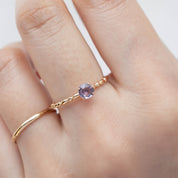 Candy Ring, 0.35ct Unheated Sapphire