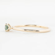 Sofia Ring, 0.30ct Montana Sapphire of your choice
