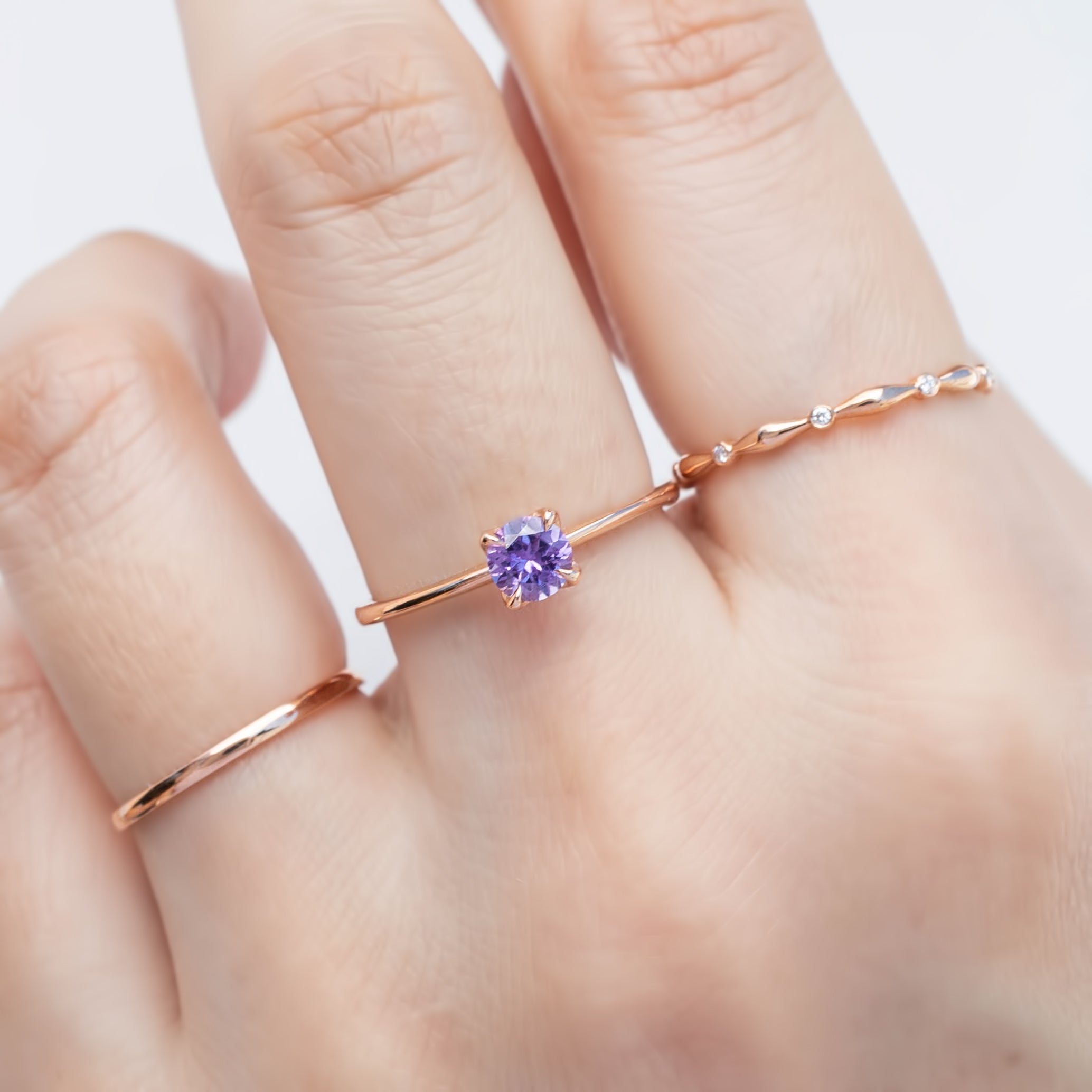 Sara Ring, 0.45ct Umba Sapphire