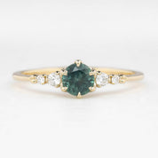 Estel Fleur Ring, 0.60ct Montana Sapphire