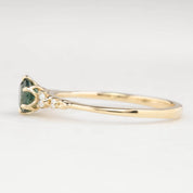 Estel Fleur Ring, 0.60ct Montana Sapphire