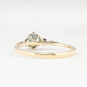 Estel Fleur Ring, 0.60ct Montana Sapphire