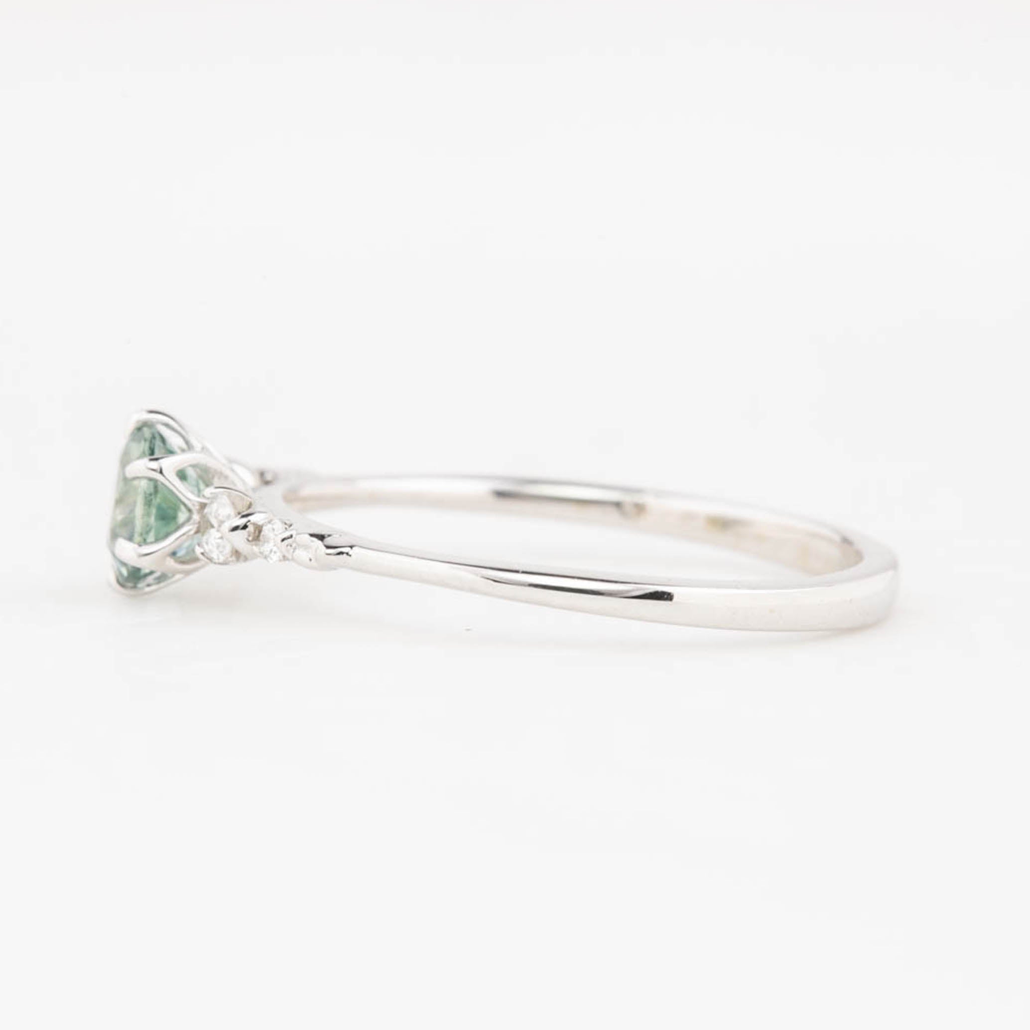 Estel Fleur Ring, 0.60ct Montana Sapphire