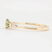 Estel Fleur Ring, 0.50ct Queensland Sapphire of your choice
