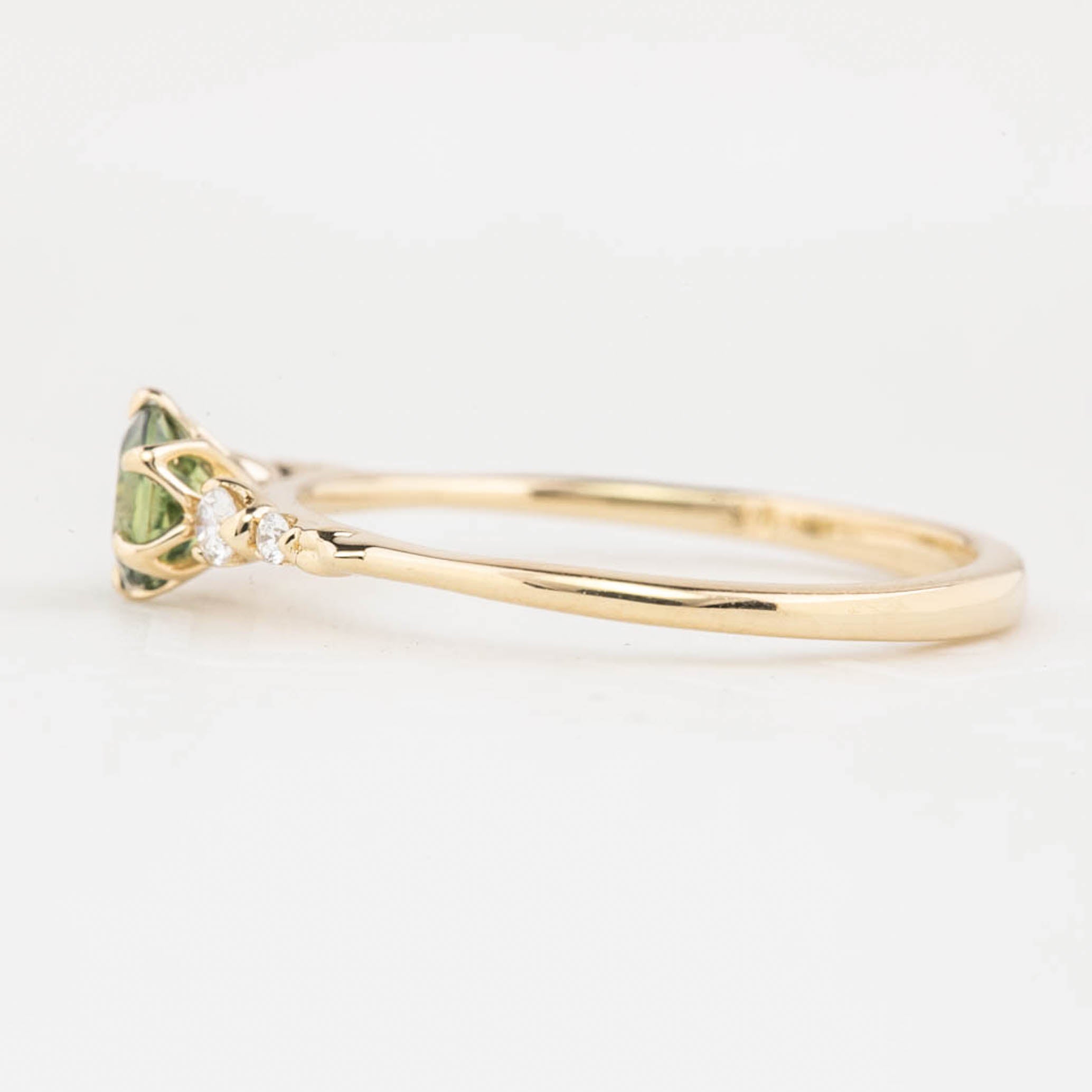 Estel Fleur Ring, 0.50ct Queensland Sapphire of your choice