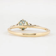 Estel Fleur Ring, 0.50ct Queensland Sapphire of your choice