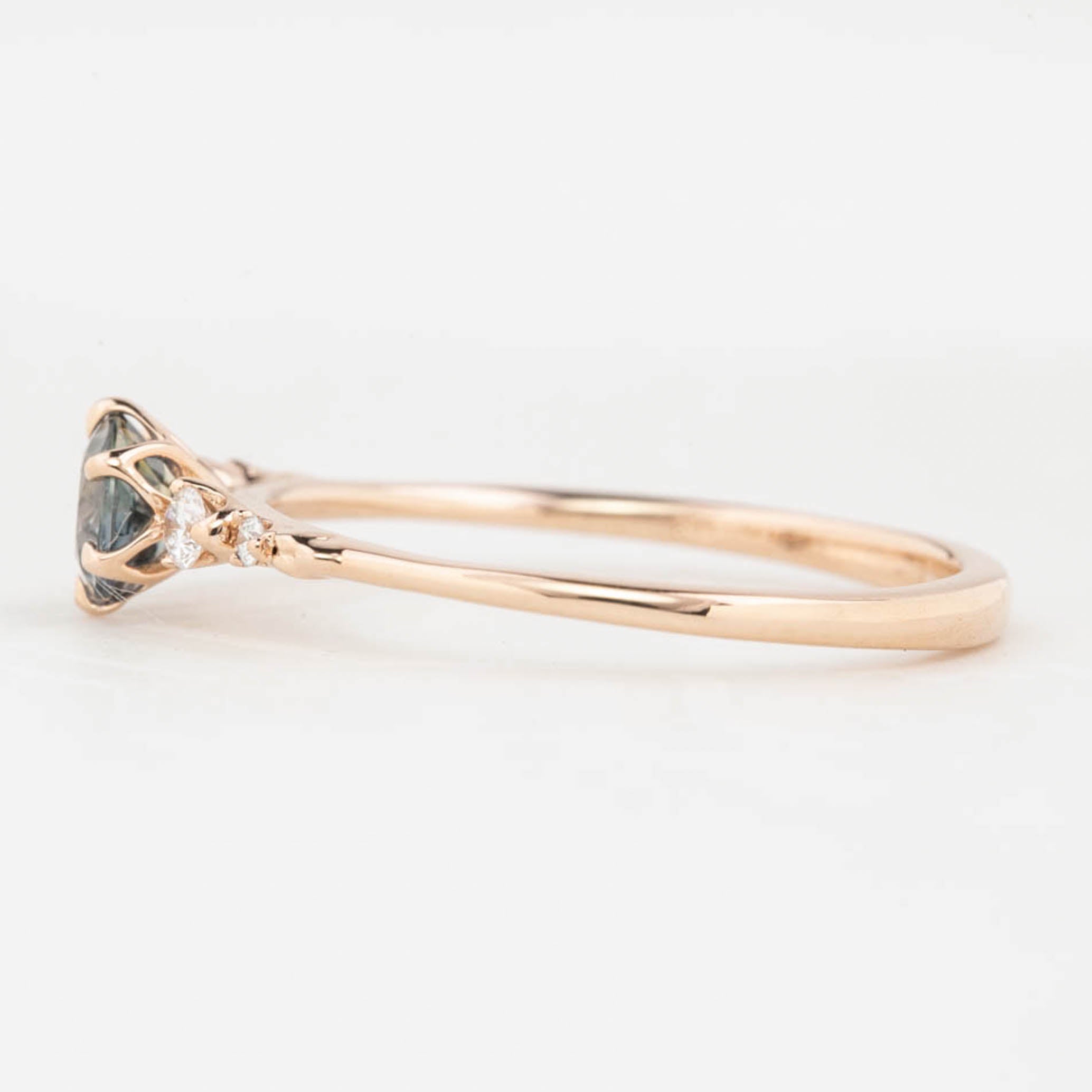 Estel Fleur Ring, 0.50ct Queensland Sapphire