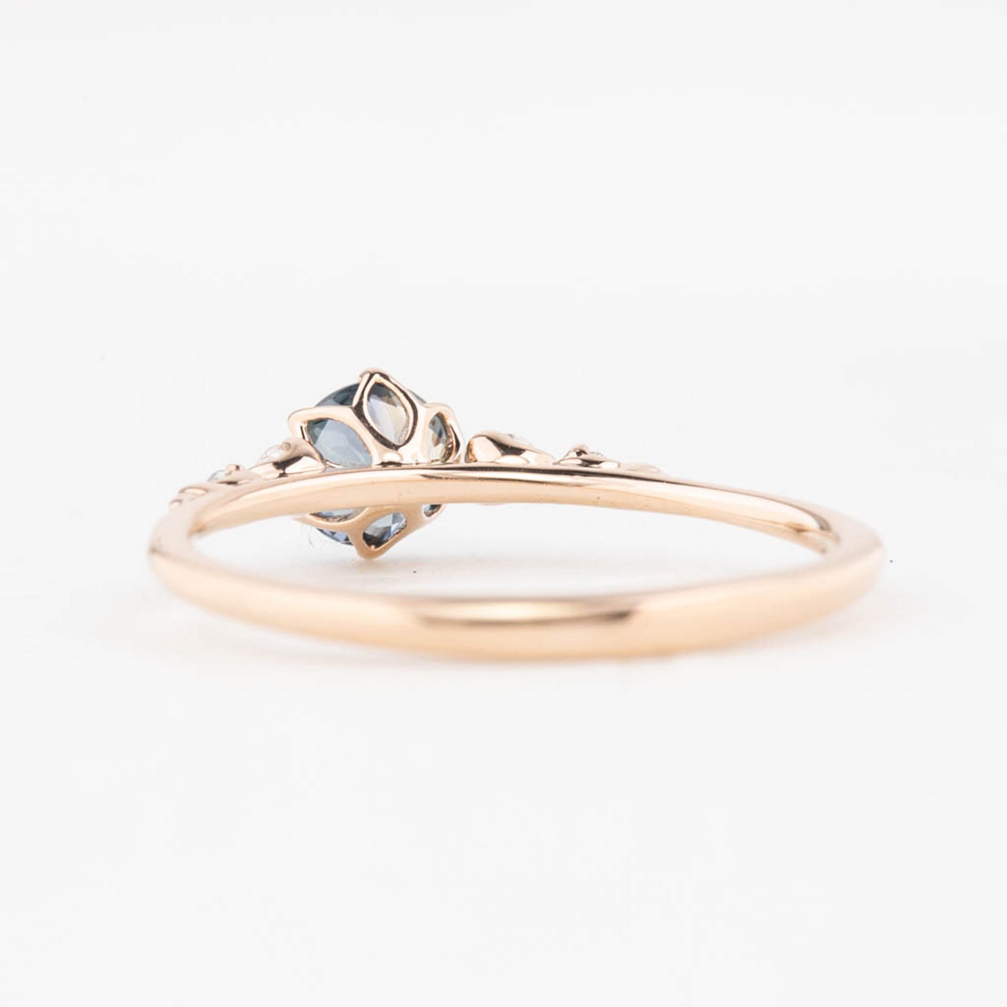 Estel Fleur Ring, 0.50ct Queensland Sapphire