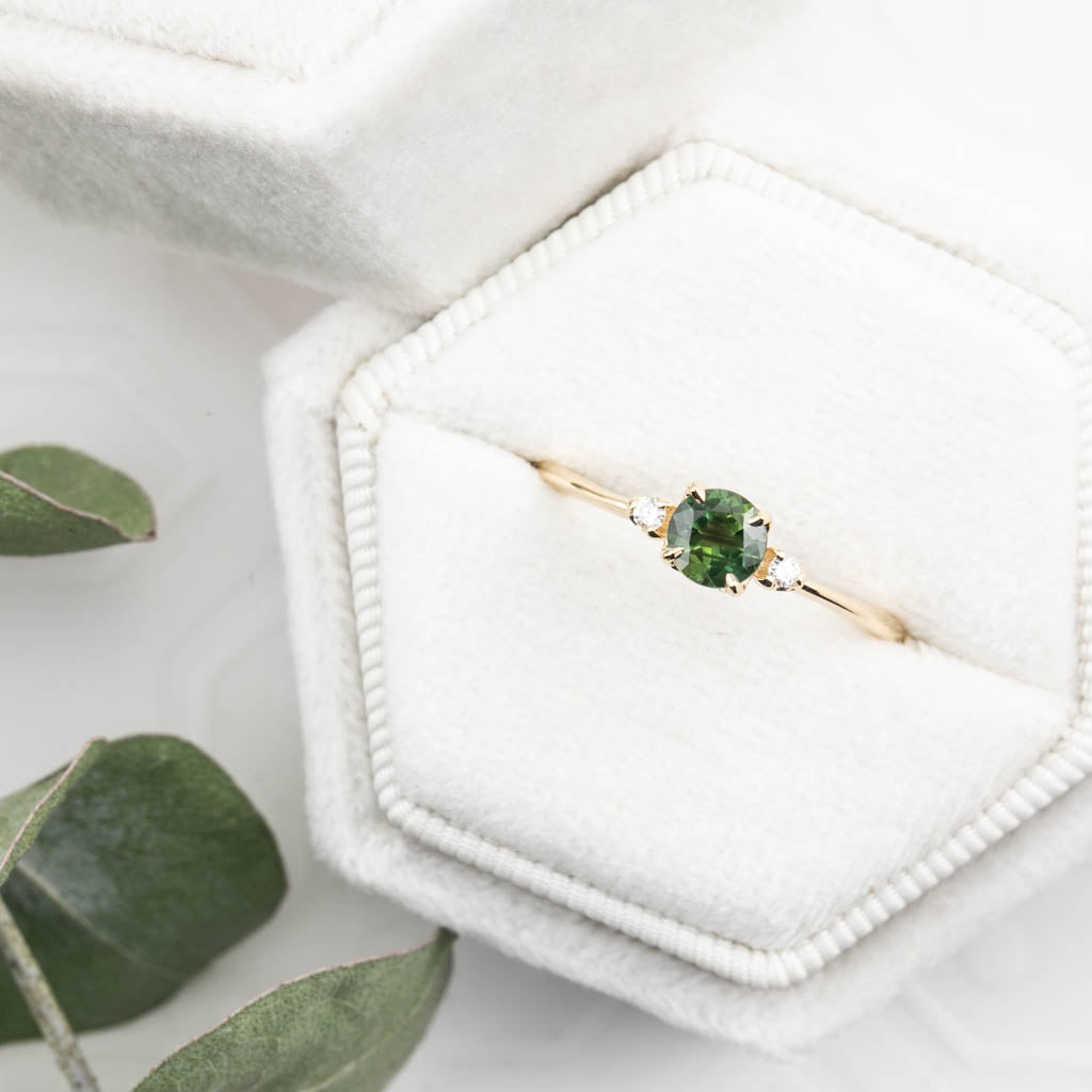 Sofia Ring, 0.55ct Queensland Sapphire