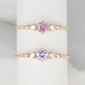 Estel Fleur Ring, 0.30ct Madagascar Sapphire
