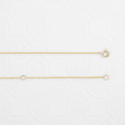 Eden Necklace, 0.74ct Deep Blue Sri Lankan Sapphire