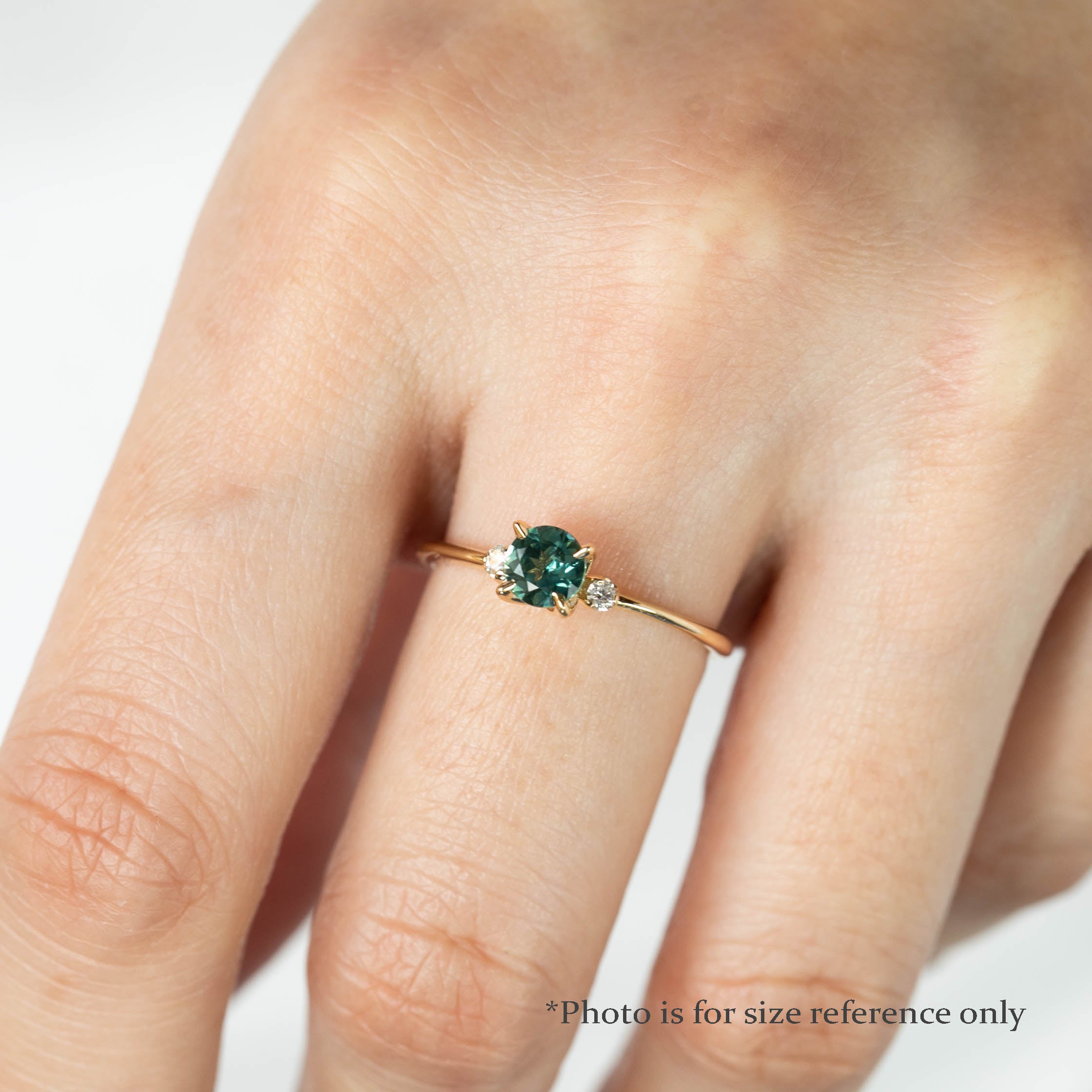 Sofia Ring, 0.70ct Queensland Sapphire