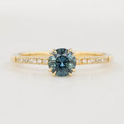Sabrina Ring, 0.71ct Montana Sapphire