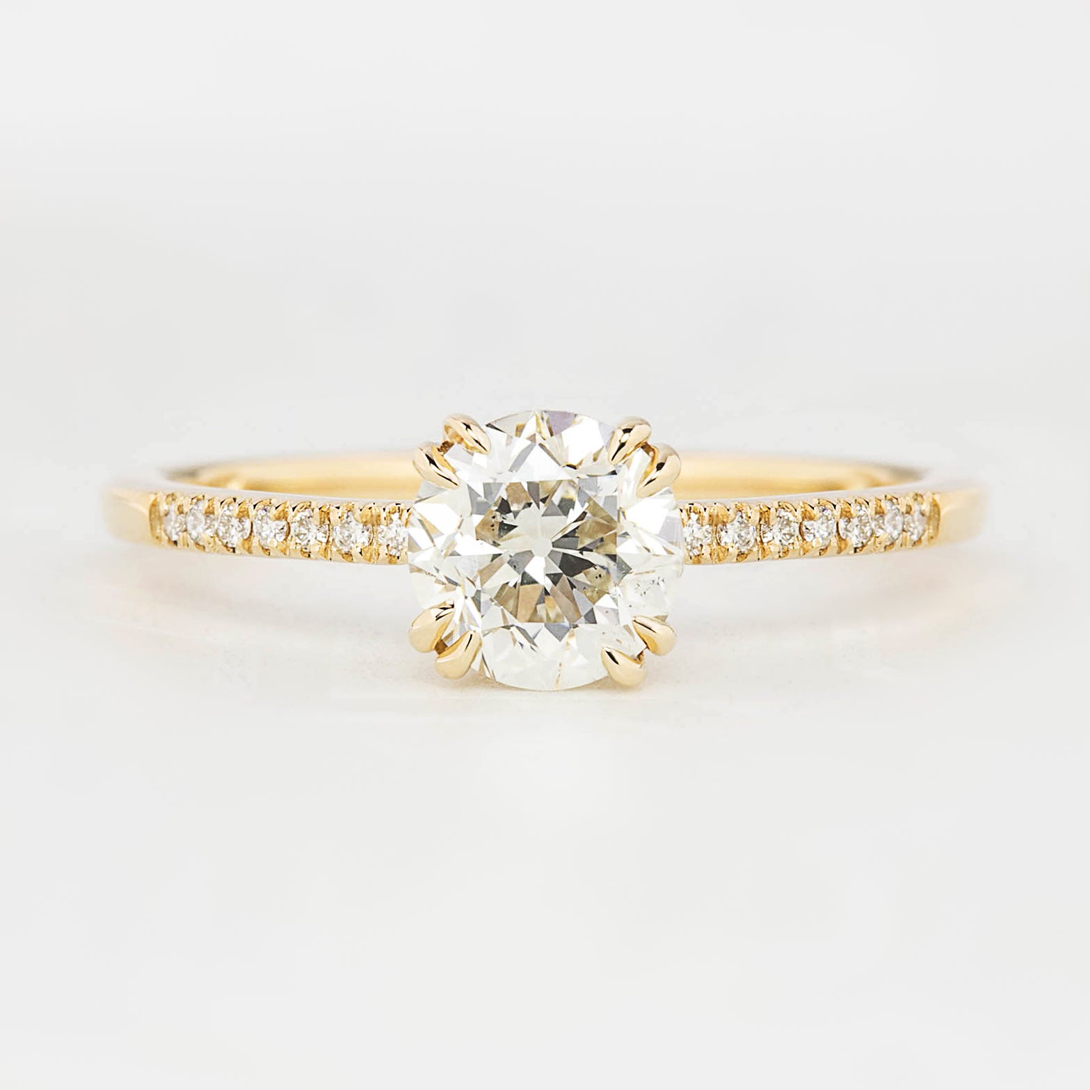 Sabrina Ring, 1.00ct European Cut Diamond