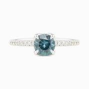 Maria Ring, 1.03ct Montana Sapphire
