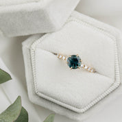 Maria Luxe Ring, 1.11ct Queensland Sapphire