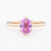 Floryn Ring, 1.23ct Sapphire, oval shape gemstone