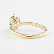 Floryn Ring, 1.19ct Unheated Sapphire, oval shape gemstone