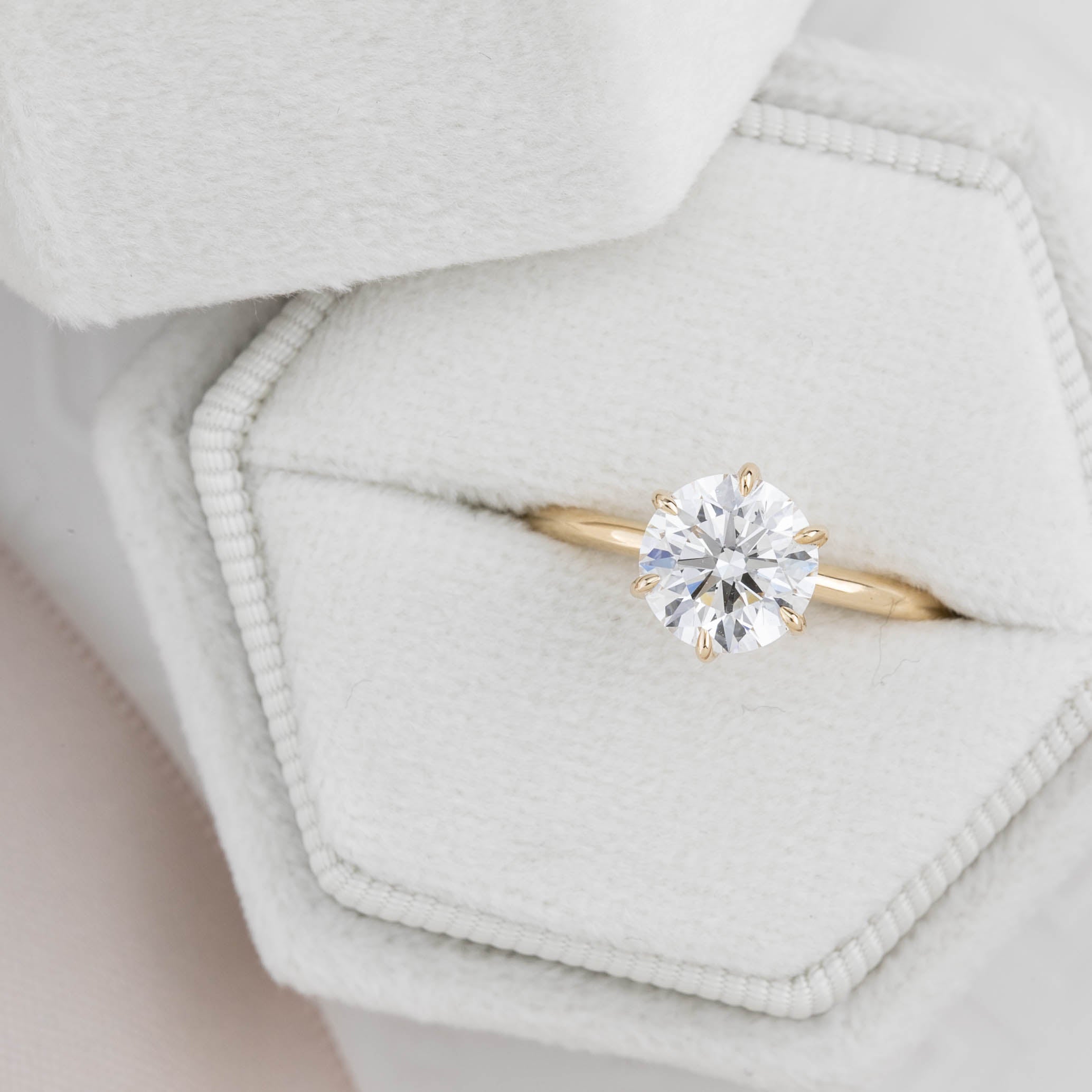 Floryn Ring, 1.52ct Round Lab Diamond | IGI Certified