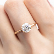 Floryn Round Diamond Ring