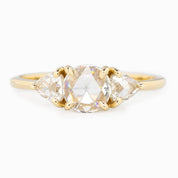 Madison Ring, 0.50ct Round Rose Cut Diamond