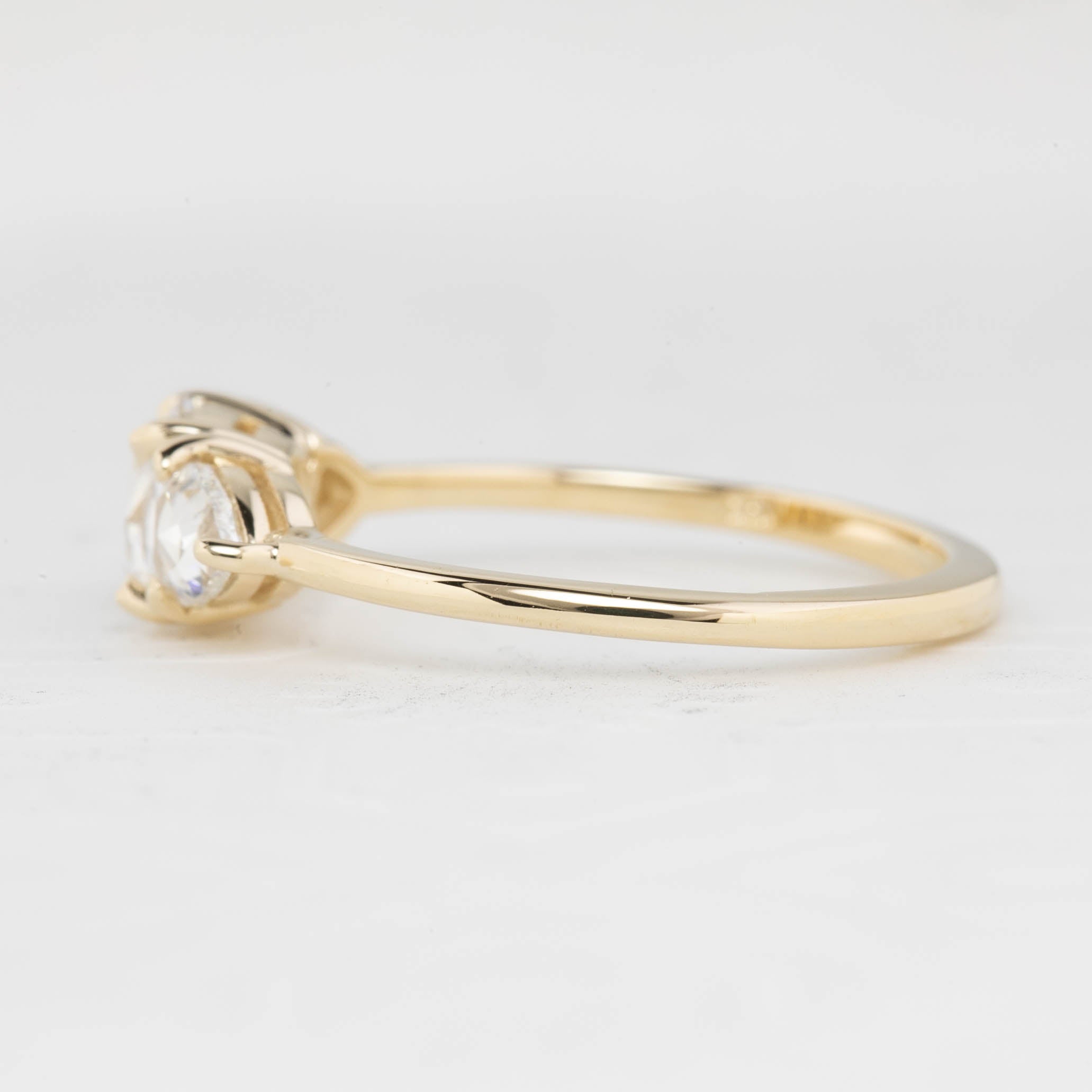 Madison Ring, 0.50ct Round Rose Cut Diamond