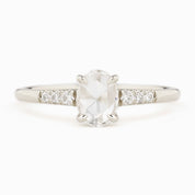 Gianna Oval Rose Cut Diamond Ring