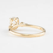 Estel Ring, 0.60ct Oval Rose Cut Diamond