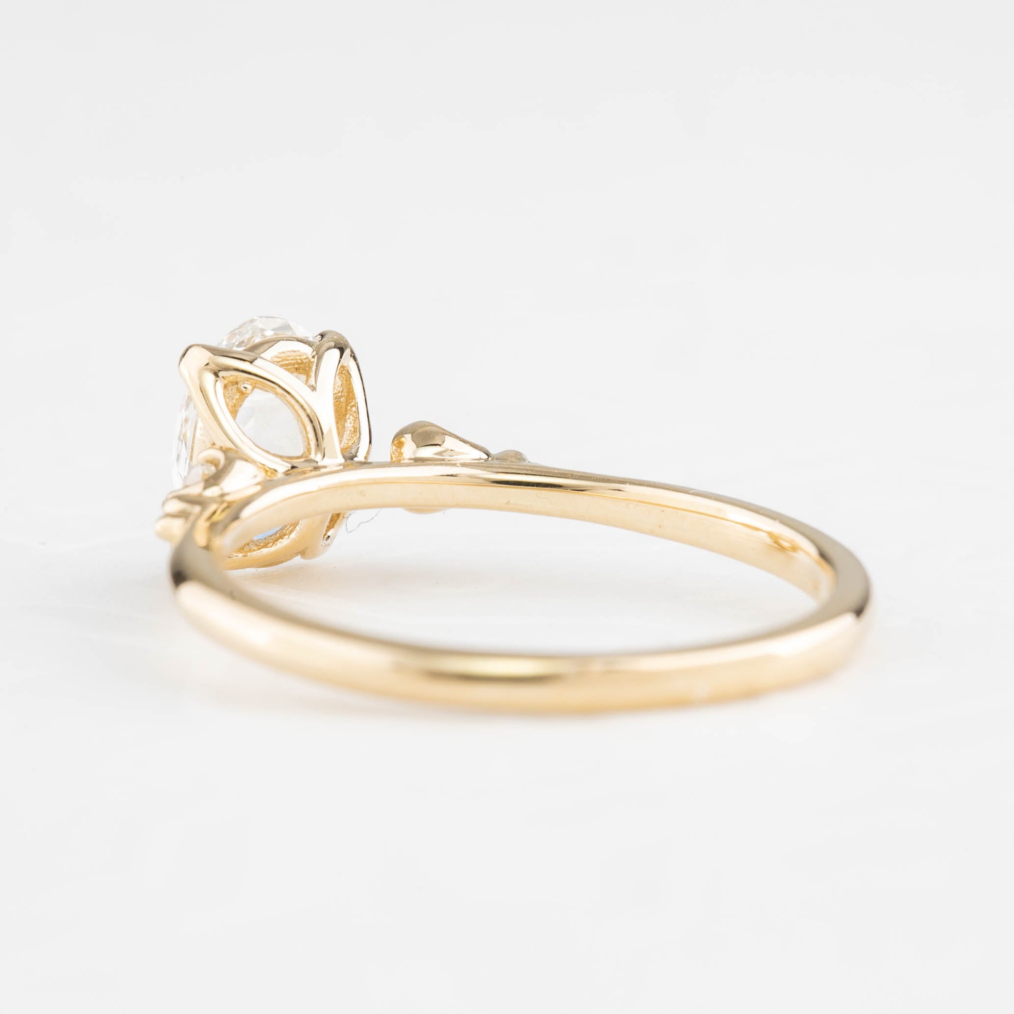 Estel Ring, 0.60ct Oval Rose Cut Diamond