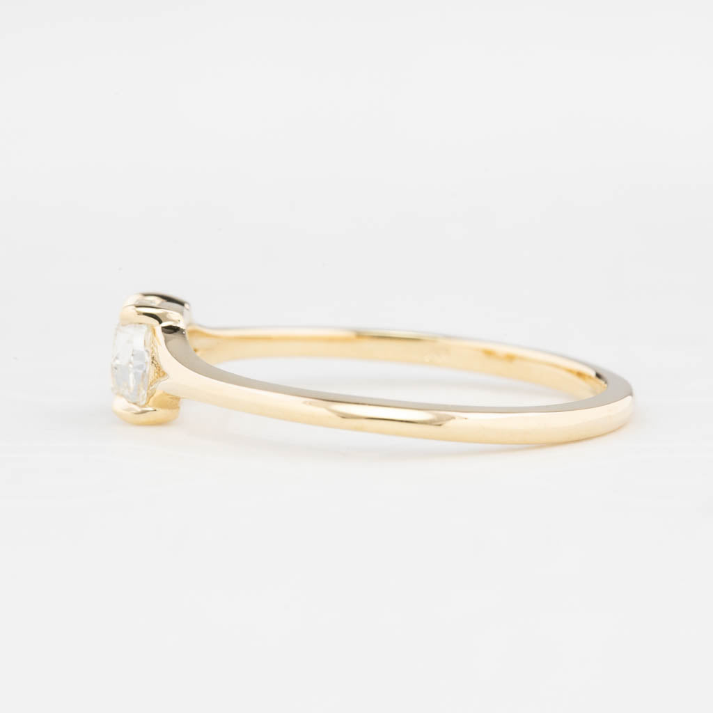 Kylie Ring, 0.30ct Round Rose Cut Diamond