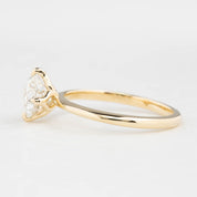 Alice Ring, 1.30ct Round Lab Diamond | IGI Certified