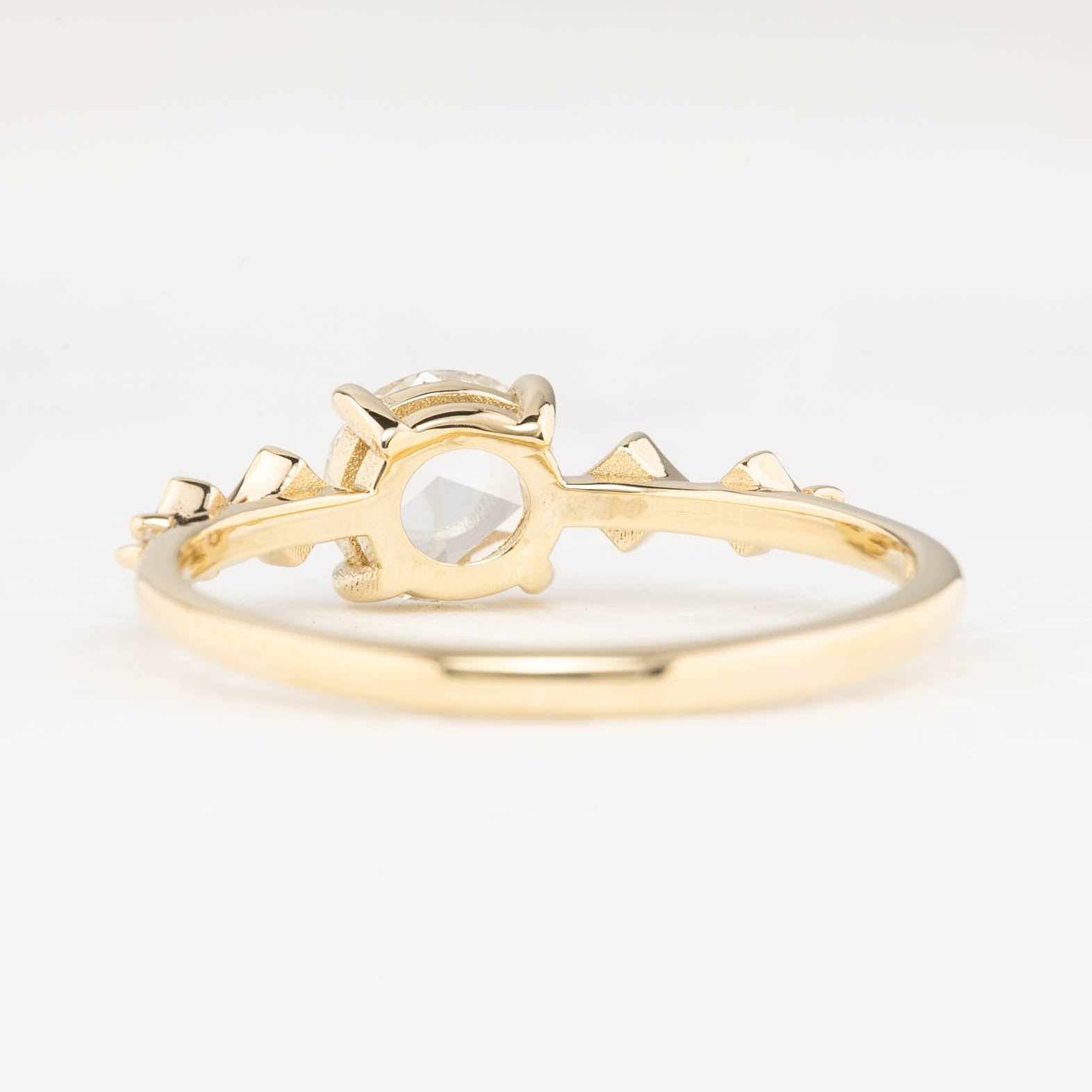 Celeste Ring, 0.49ct Round Rose Cut Diamond