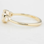 Diana Round Rose Cut Diamond Ring
