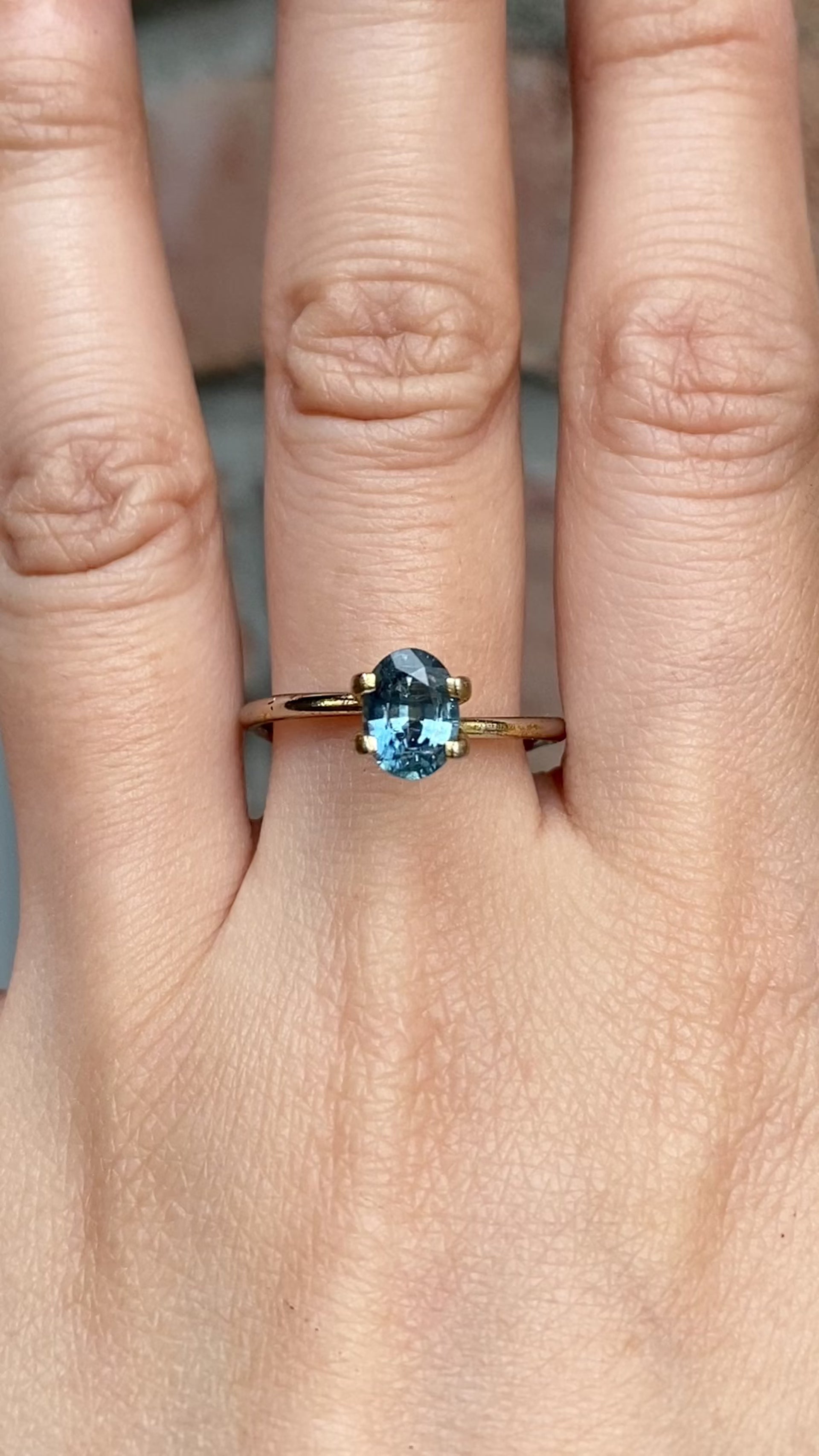 1.34ct ブルー サファイア モンタナ産 SO328